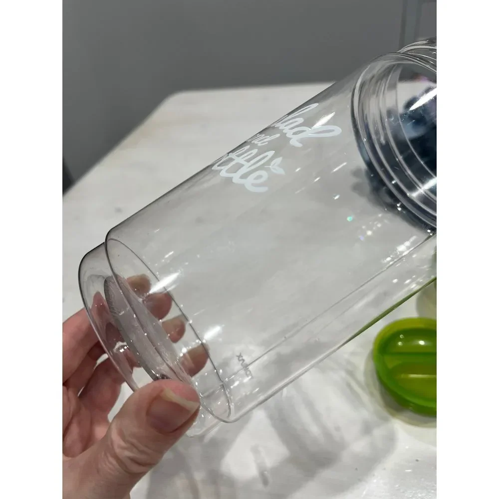 Komax green Salad Bottle with Leak Proof Salad Dressing Case‎